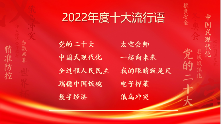 陆先高副总编辑出席“汉语盘点2022”揭晓仪式